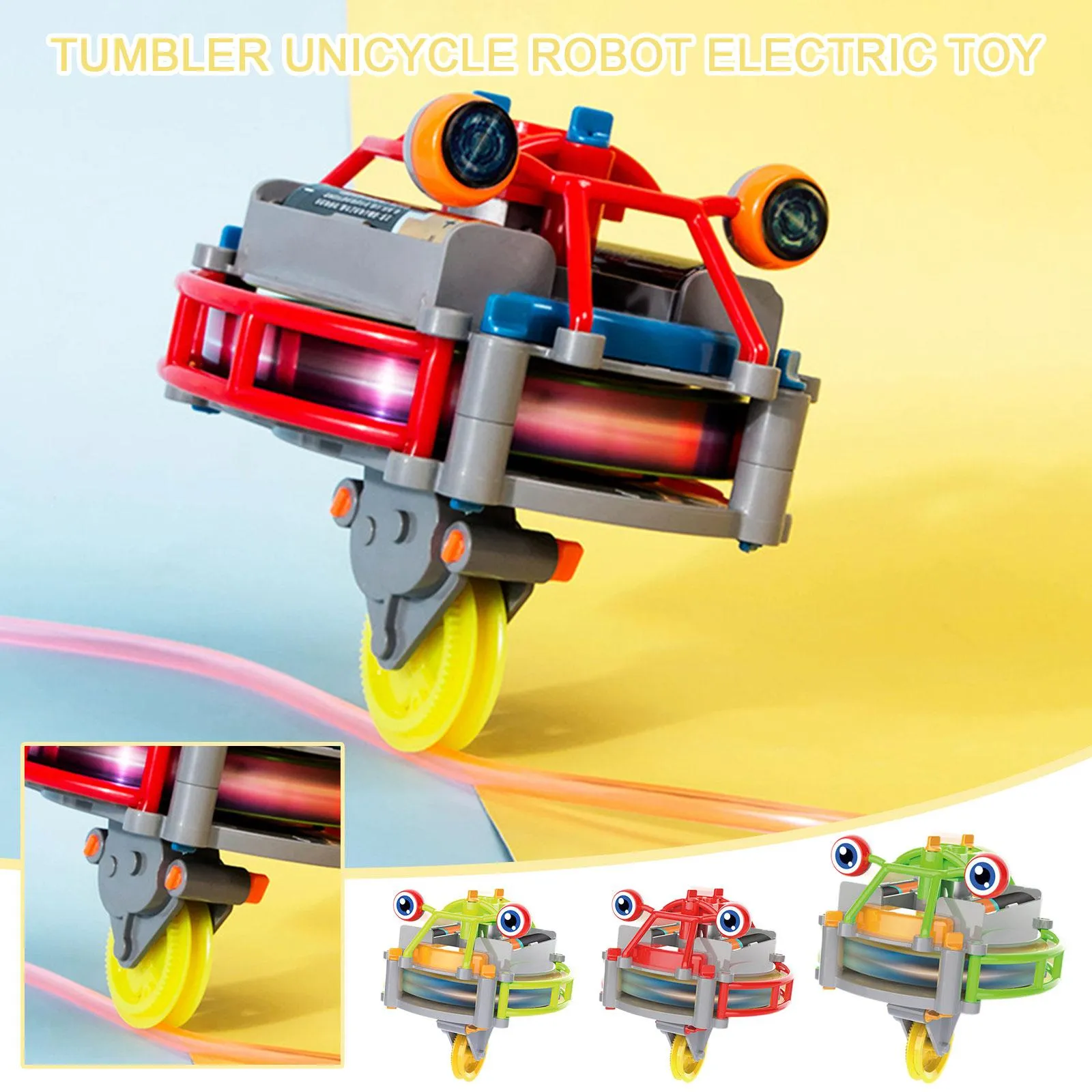 Novelty Tumbler Unicycle